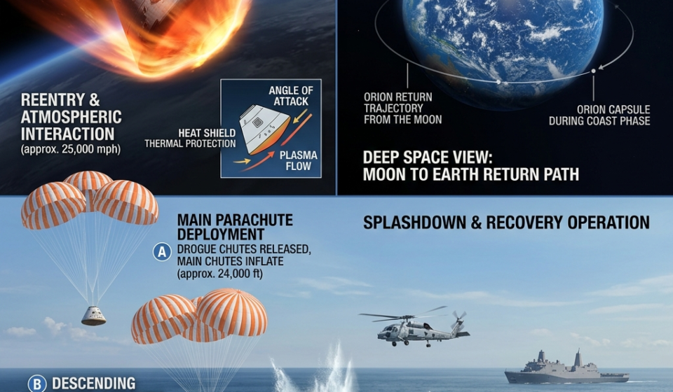 Artemis II astronauts return safely to Earth