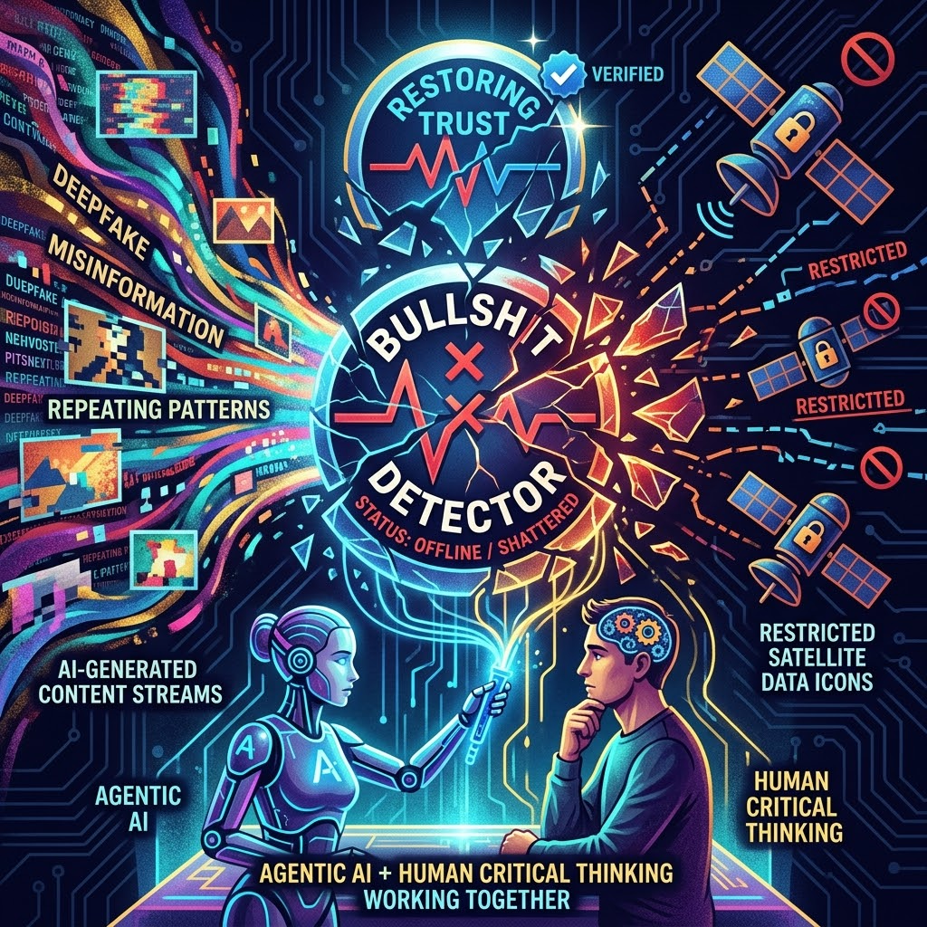 How the Internet Broke Everyone’s Bullshit Detectors: The AI and Data Reality